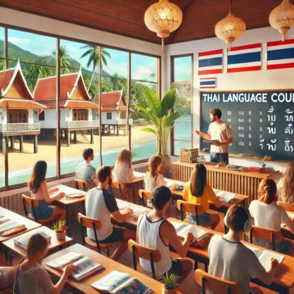Thai language course for ed visa in Phuket